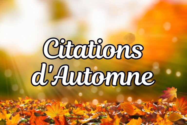 Citations d’Automne